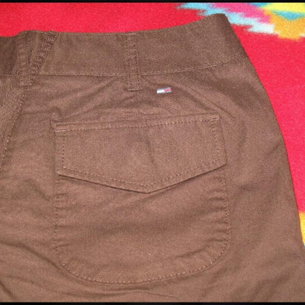 Tommy Hilfiger Women's Brown Bermuda Walk Shorts Hollywood (Size: 0) New! - Picture 7 of 9